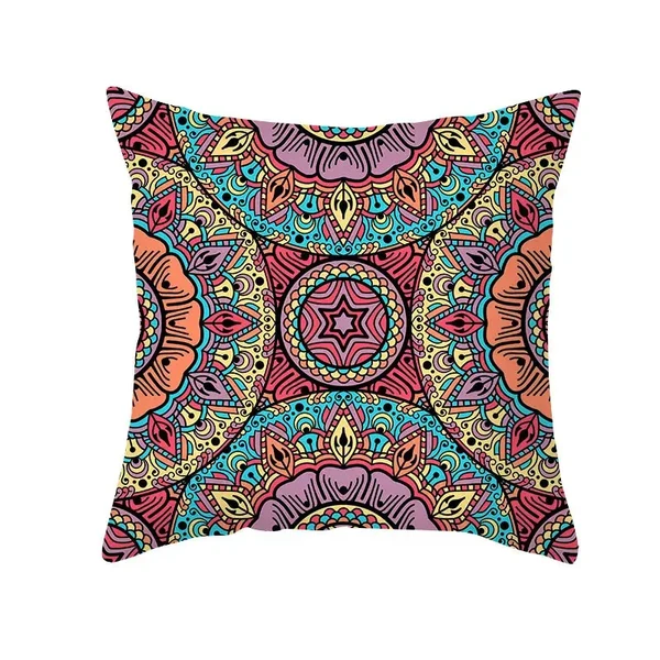 Modern Mandala Cushion Cover Eco-Friendly