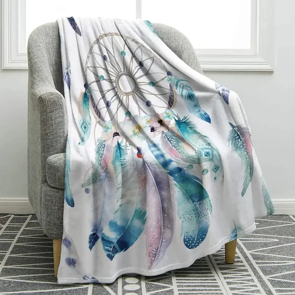 Functional Dream Catcher Throw Blanket Fine