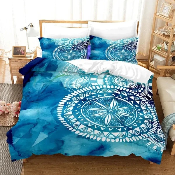 Refined Bohemian Mandala Duvet Cover Smart