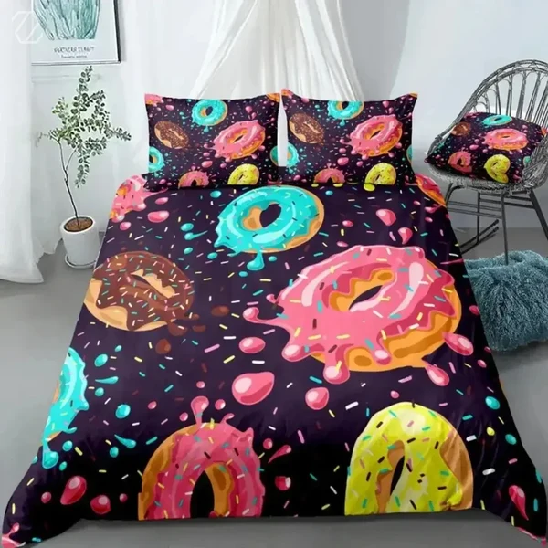 Professional Donuts Duvet Cover Fast