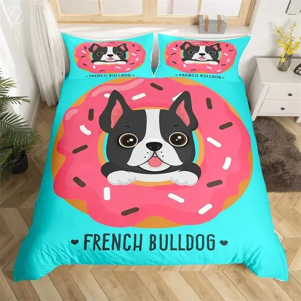 Proven French Bulldogs Duvet Cover Verified