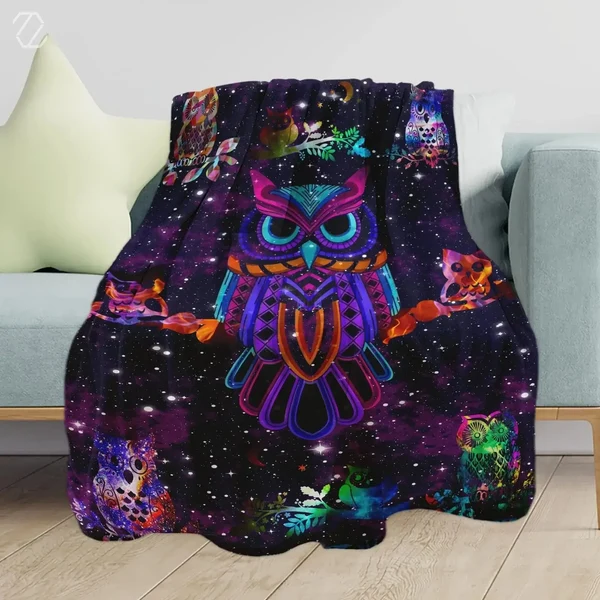 Quality Owl Throw Blanket Trusted