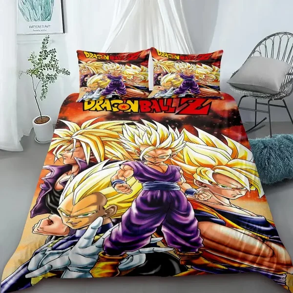 Excellent Dragon Ball Z Cartoon Doona Cover Clean