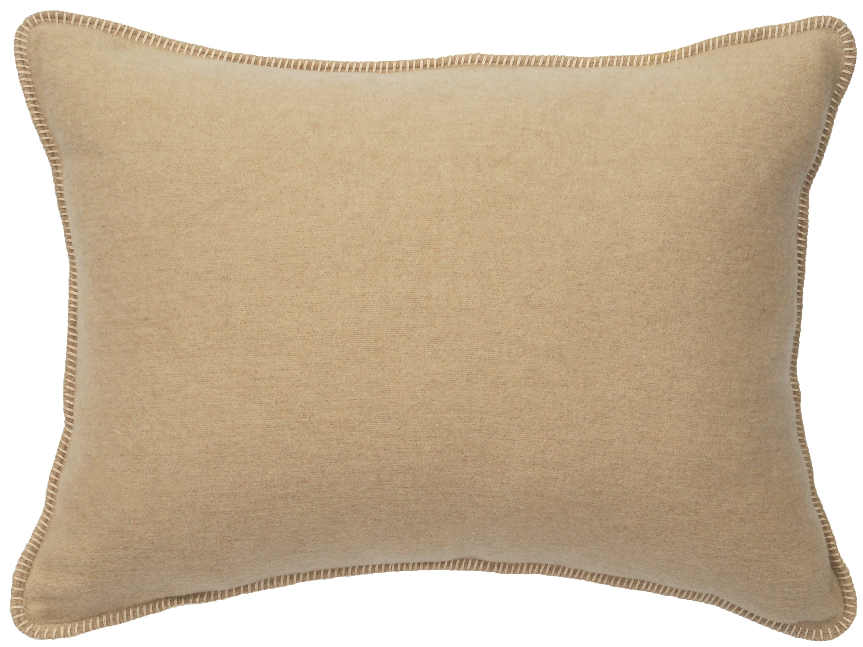 Green Solid Creme Pillow Sham Reusable