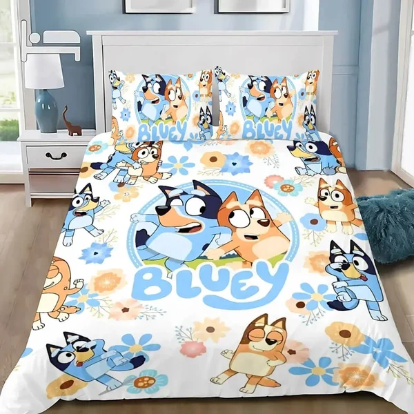 Lightweight Bluey Duvet Cover Minimalist