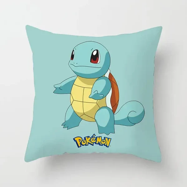 Original Squirtle Pokemon Cushion Cover Convenient
