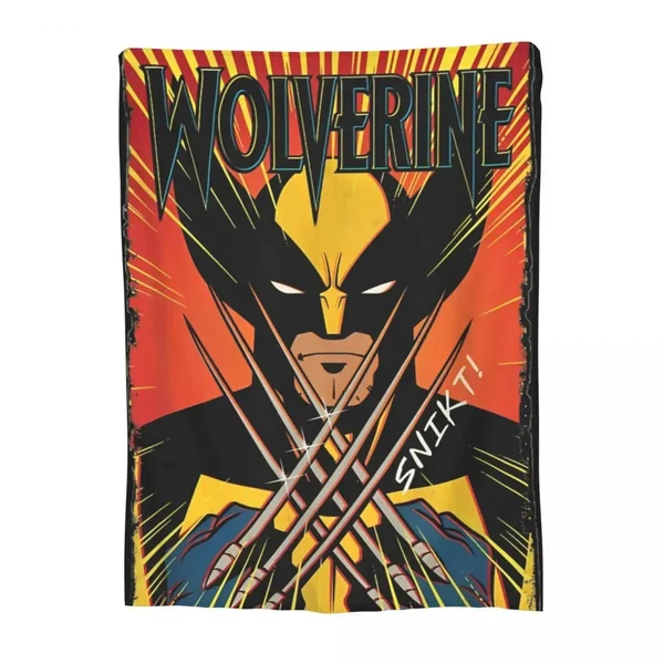 High-Grade Wolverine Throw Blanket Practical