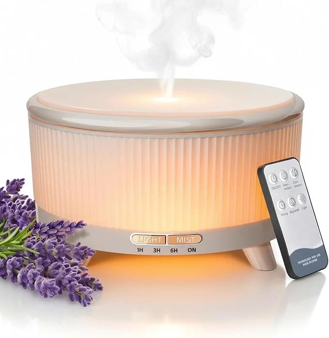 High-Quality 500ML Large Capacity Essential Oil Diffuser Ultrasonic Aromatherapy Diffuser Trusted