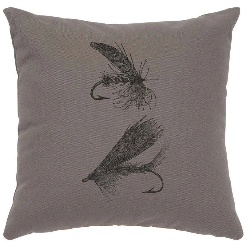 Eco-Friendly quot Flies quot Image Pillow 16×16 Practical