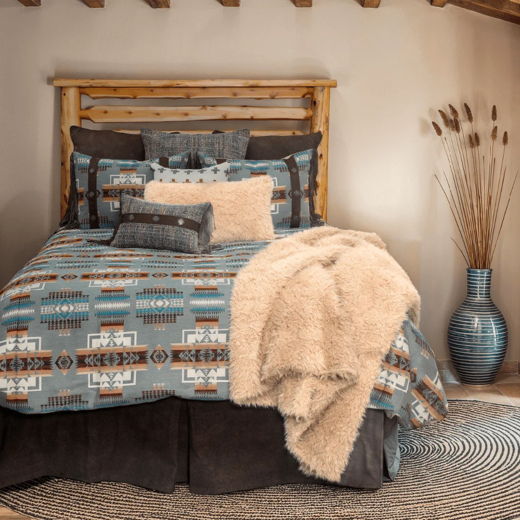 High-Quality Wooded River Chief Joseph Duvet Cover Modern