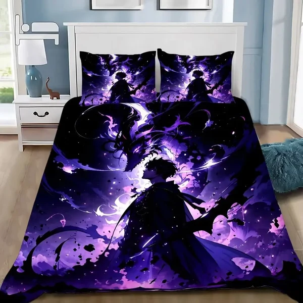 Smart Sung Jin Woo Anime Solo Leveling Quilt Cover Crafted