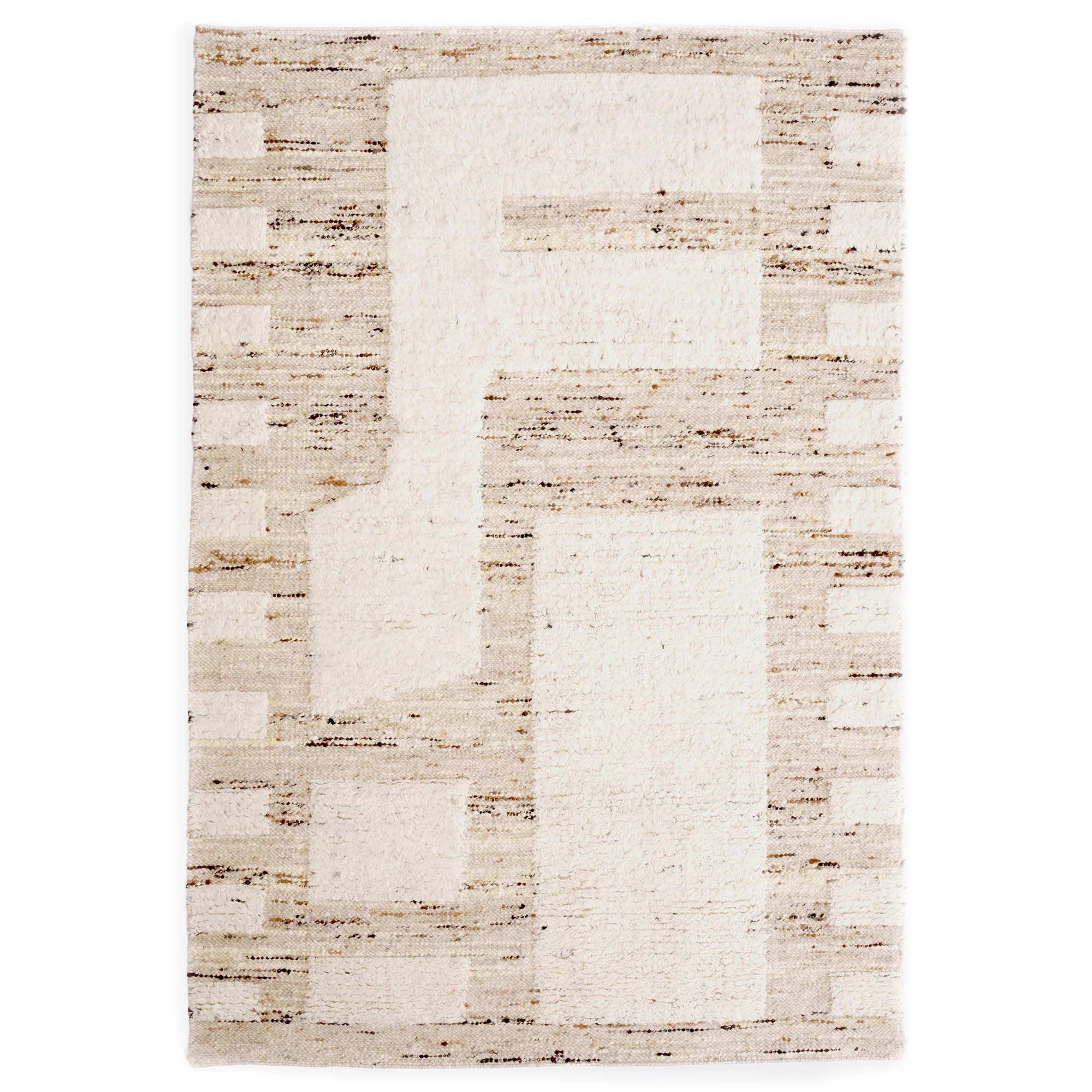 Functional Aria Beige Rug Authentic