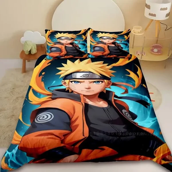 Sophisticated Anime Naruto Uzumaki Duvet Cover Casual