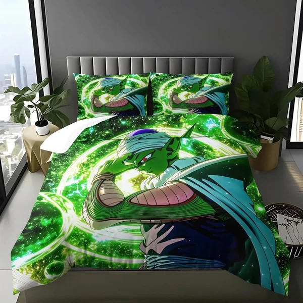 Optimized Anime Dragon Ball Z Piccolo Quilt Cover Stylish