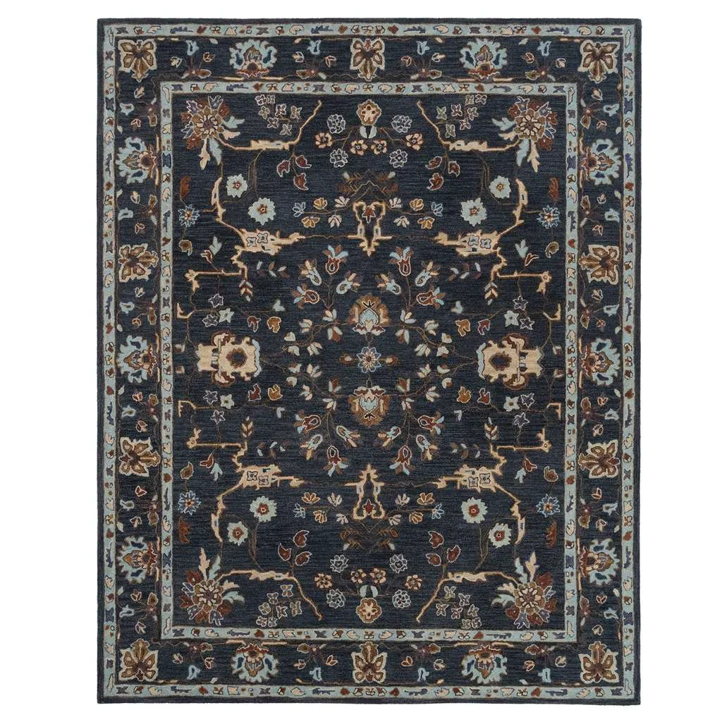 Optimized Azari Rug – Isfahan Dark Sapphire Secure