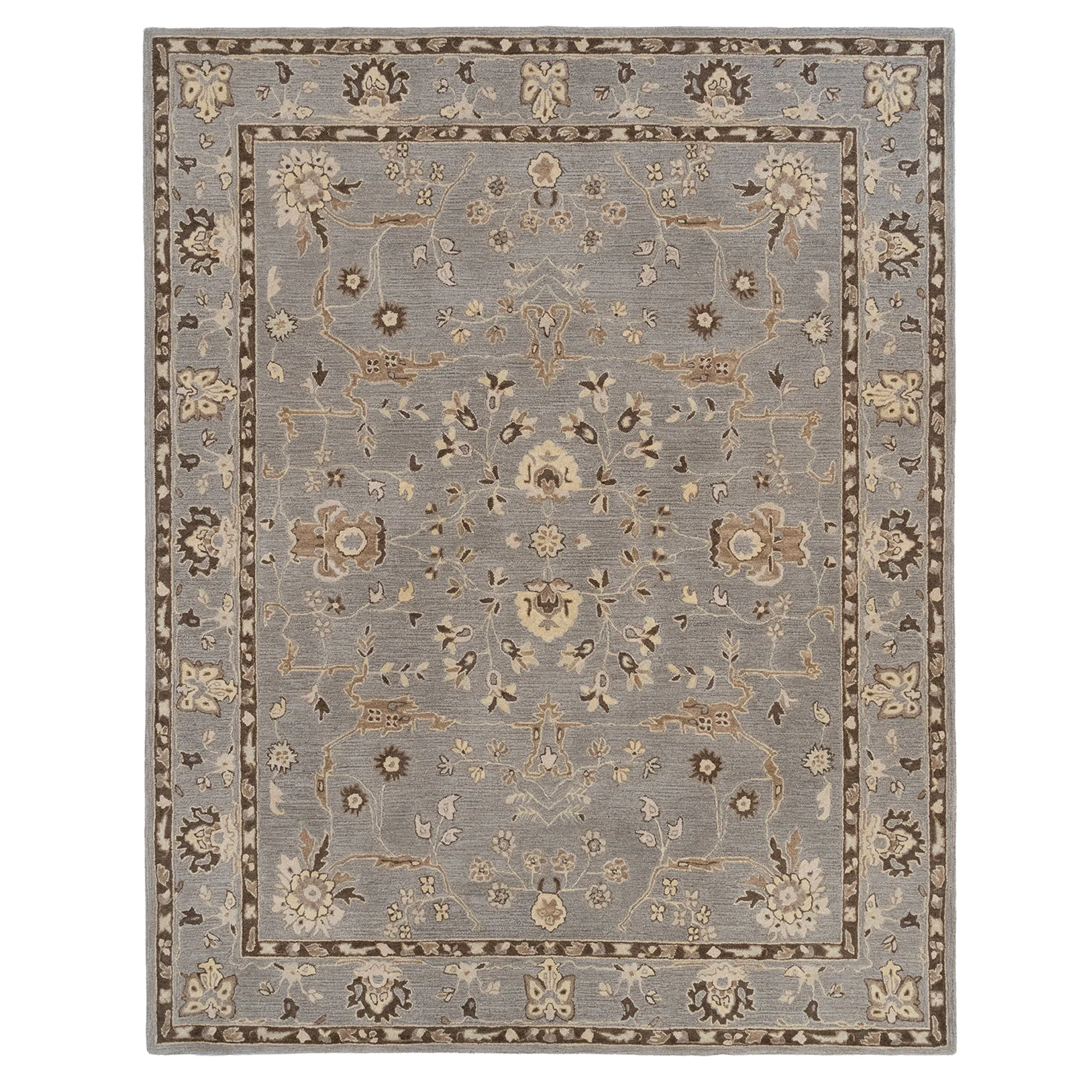 Exceptional Azari Rug – Isfahan Gray Outstanding