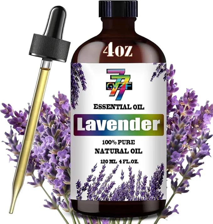Stylish Lavender Essential Oil Recyclable