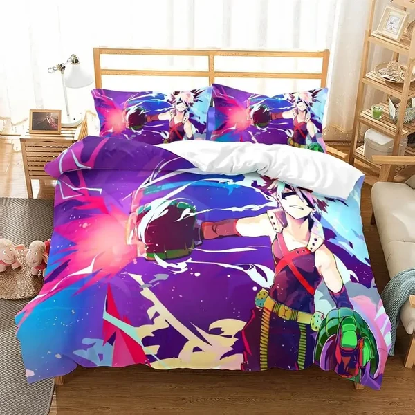 Healthy Anime My Hero Academia Katsuki Bakugo Duvet Cover Comfortable