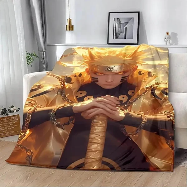 Eco-Friendly Anime Naruto Throw Blanket Luxury