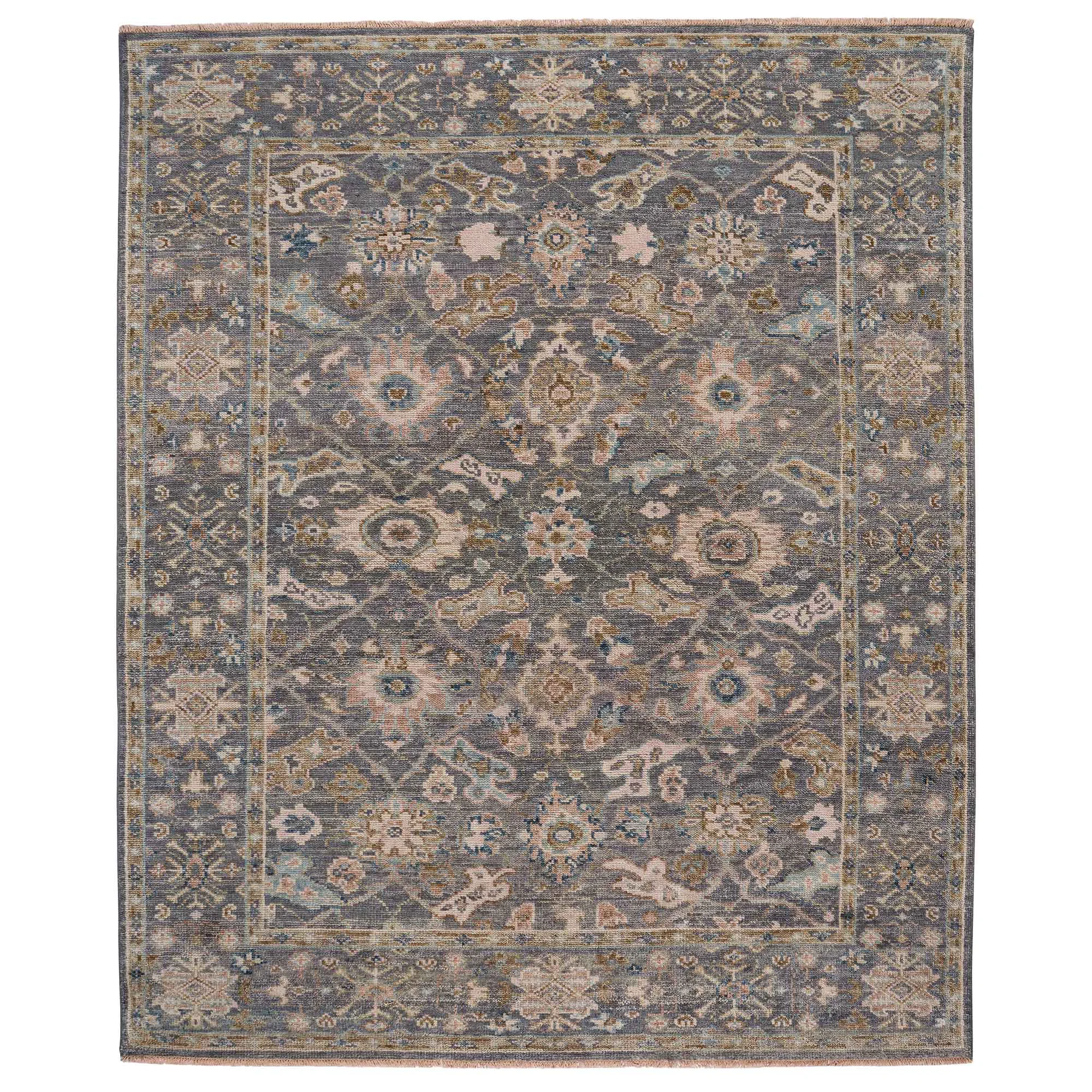 Safe Braymore Rug – Edison Pewter Green