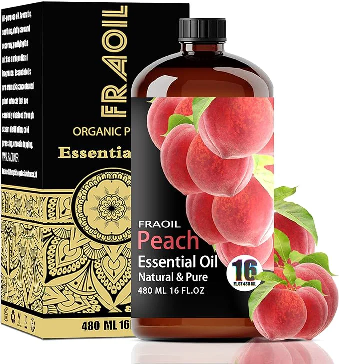 Casual Peach Essential Oil Peach Oil 16 Fl Oz 480 ML Healthy
