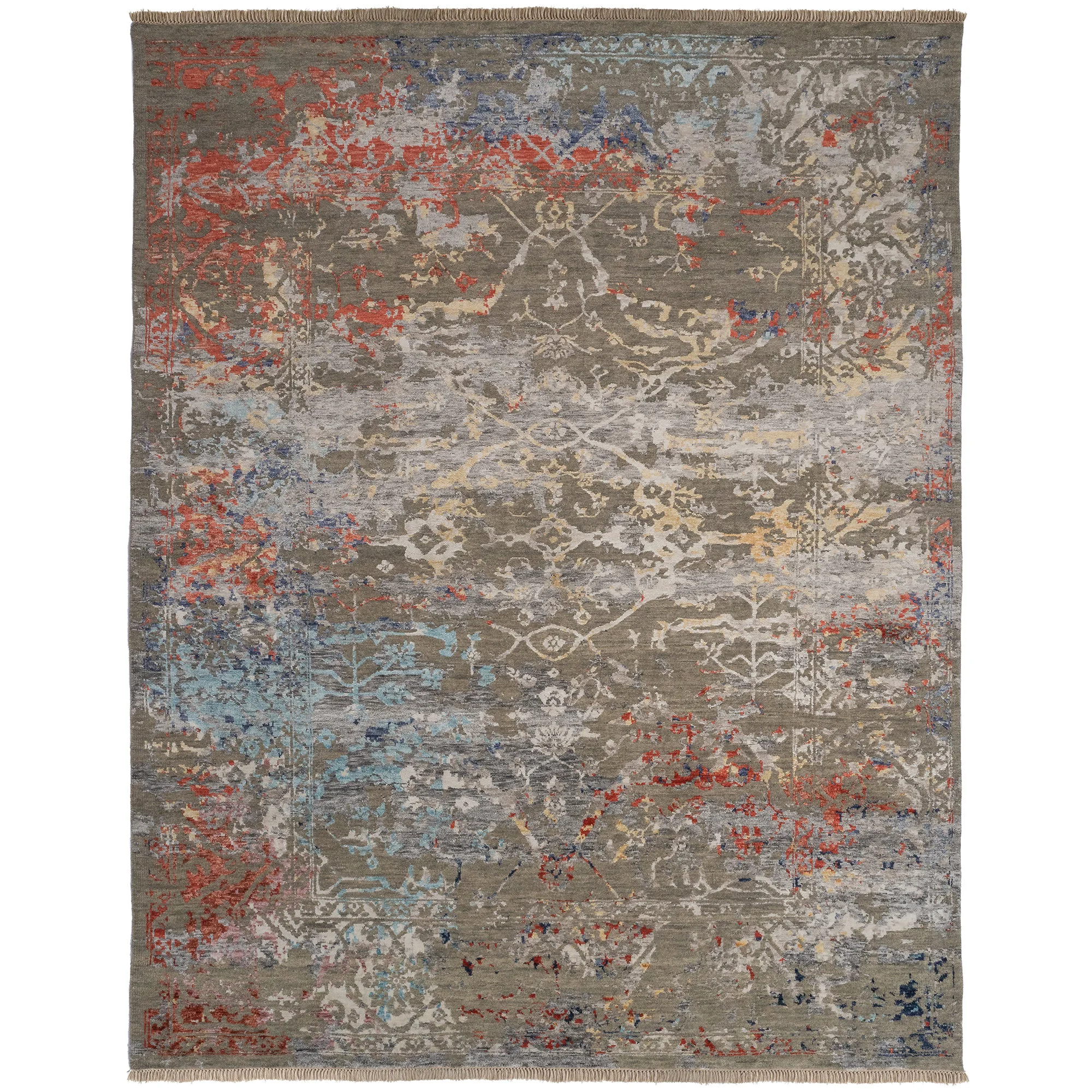 Sophisticated Carrara Charcoal Multi Rug Natural