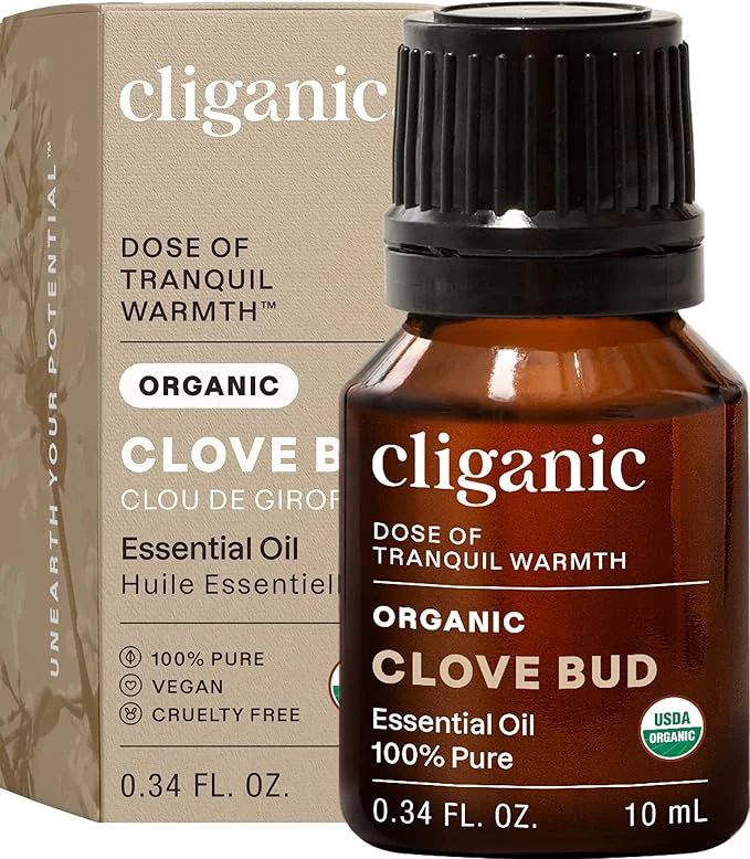 Exceptional Cliganic Organic Clove Bud Essential Oil Pure Natural Effective