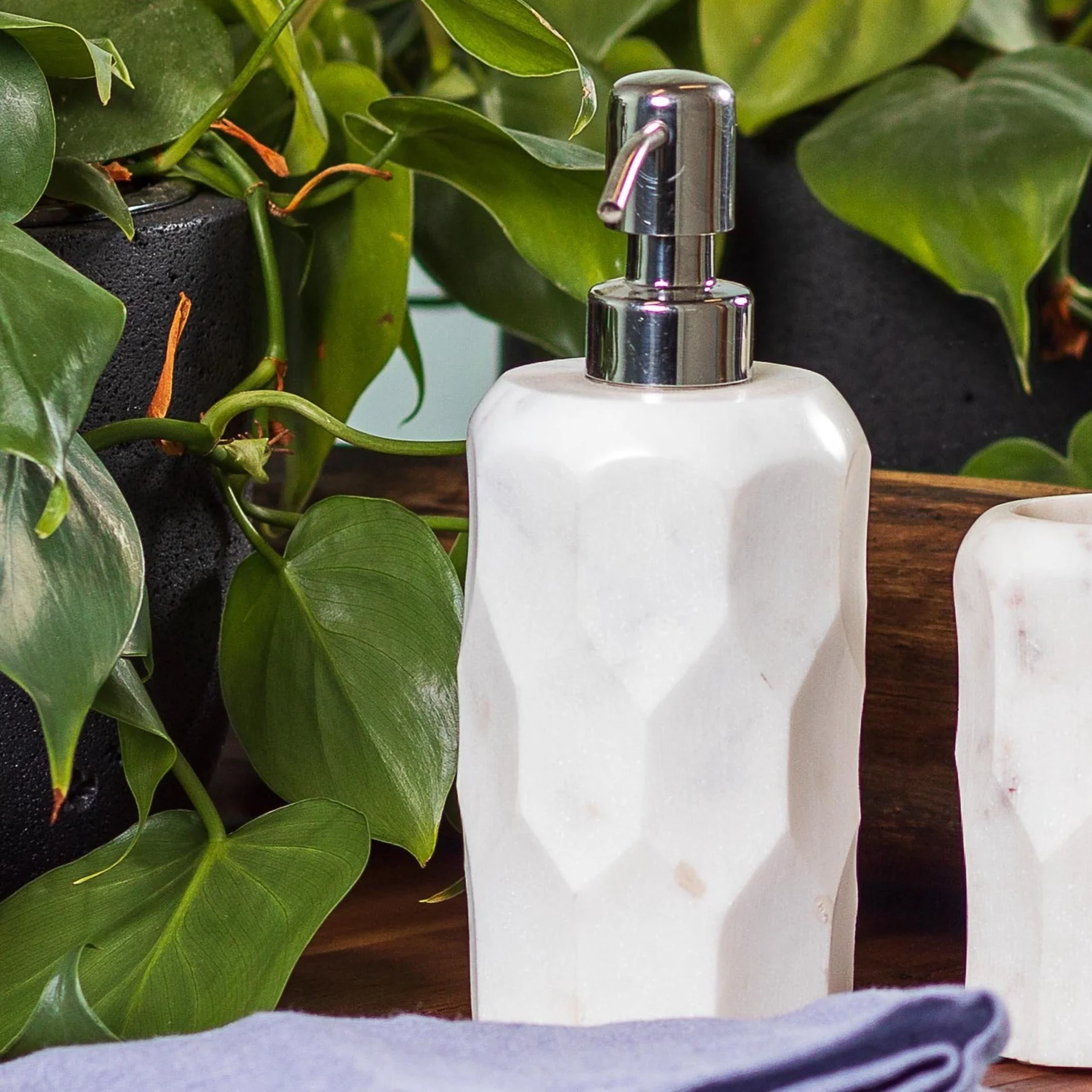 Luxury Vittoria Marble Soap Dispenser Fashionable