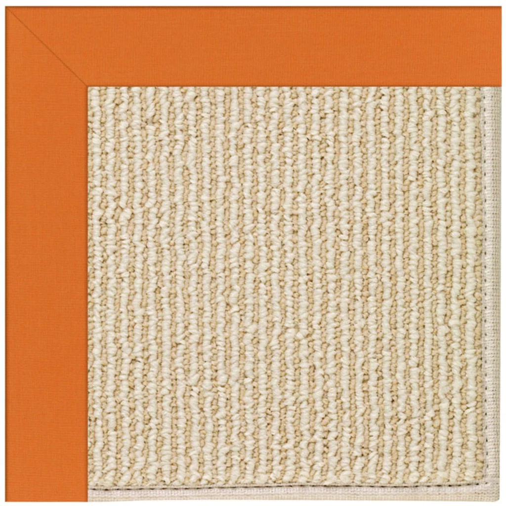 Safe Creative Concepts Rug – Beach Sisal Canvas Tangerine Innovative