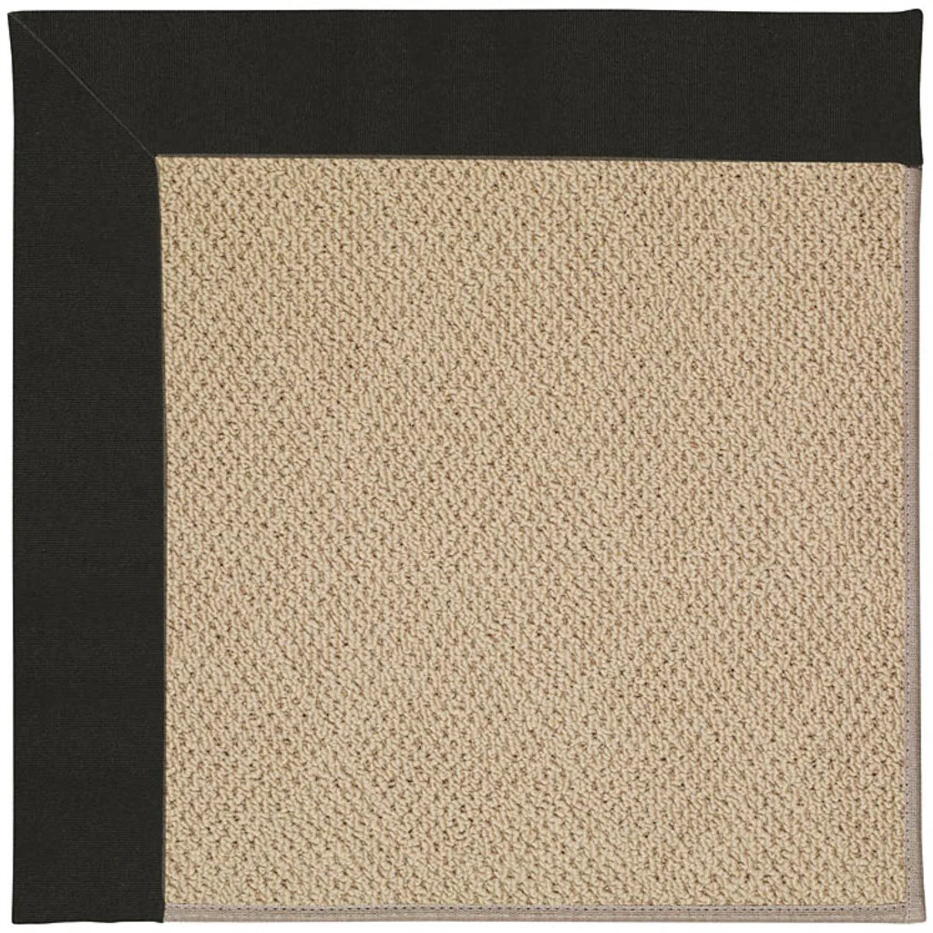 Innovative Creative Concepts Rug – Cane Wicker Canvas Black Versatile