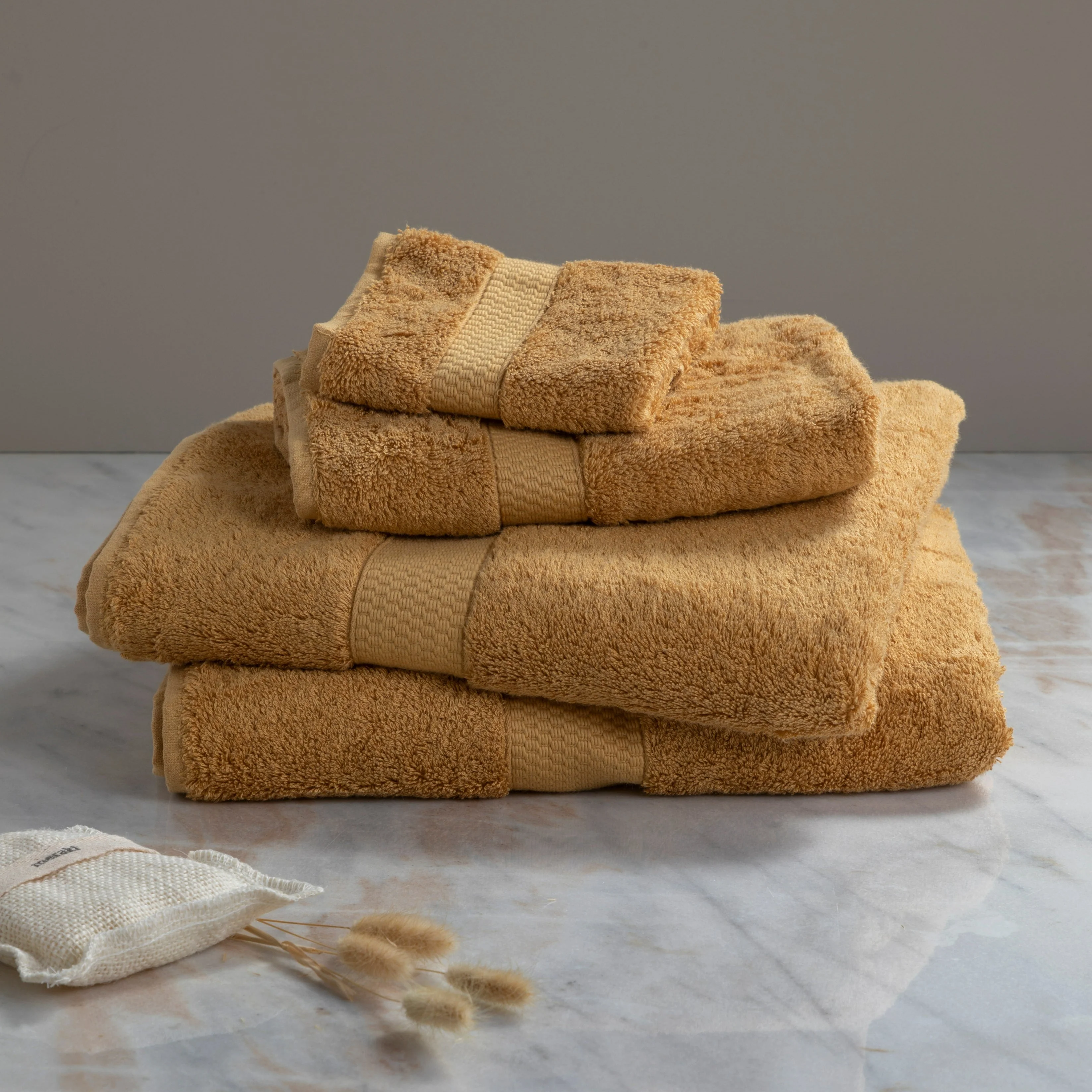Exceptional City Hand Towel Cinnamon Fine Crafted