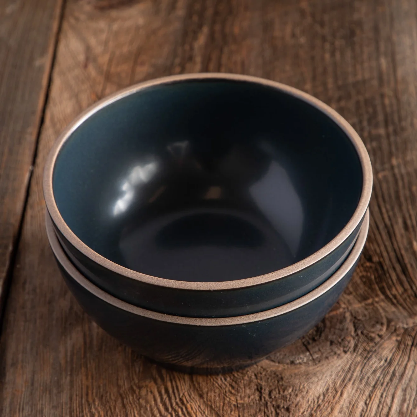 Flexible Large Nori Bowl Black Set of 2 Detailed