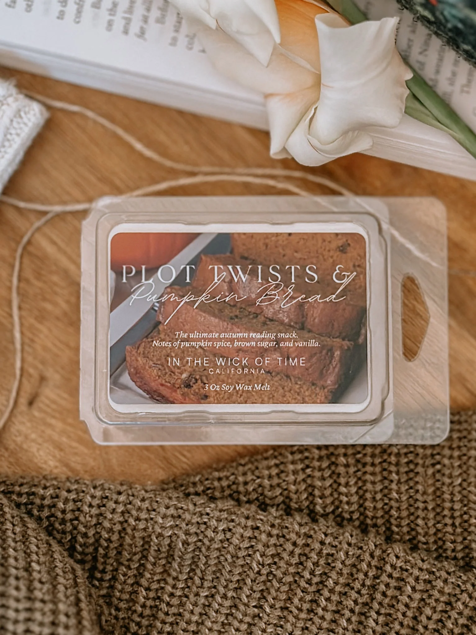 Classic Plot Twists amp Pumpkin Bread Wax Melt Fast