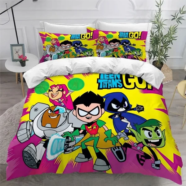 Fine Teen Titans Go Doona Cover Effective