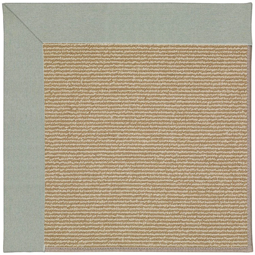 High-Performance Creative Concepts Rug – Sisal Canvas Spa Blue Premium Material