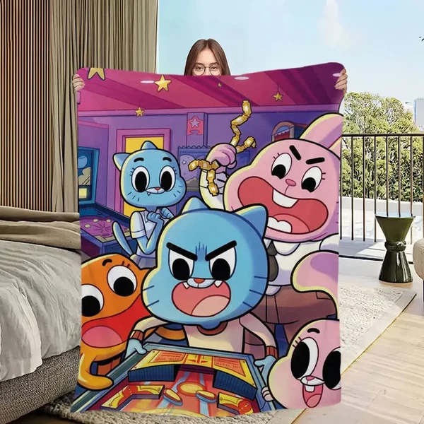 Certified The World Of Gumball Throw Blanket Exclusive