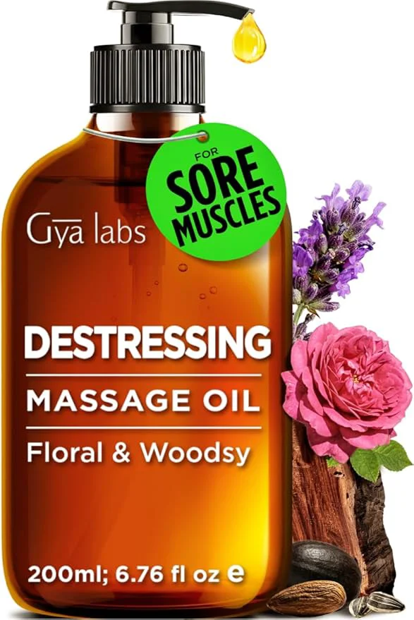 Convenient Gya Labs Destressing Massage Oil Luxury