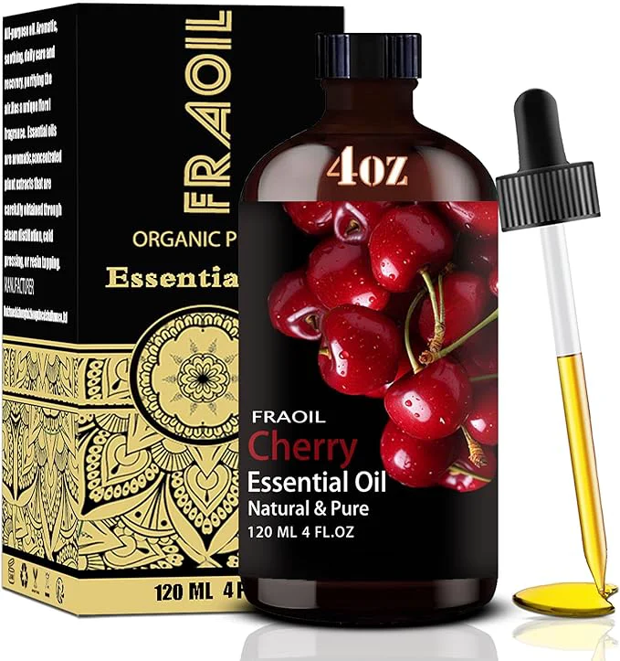 Optimized Cherry Essential Oil Cherry Oil 4 Fl Oz 120ML Practical