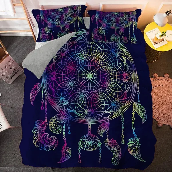 Relaxed Boho Dream Catcher Doona Cover Practical