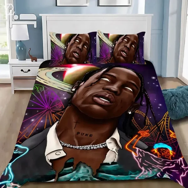High-Quality Travis Scott Jack Doona Cover Versatile
