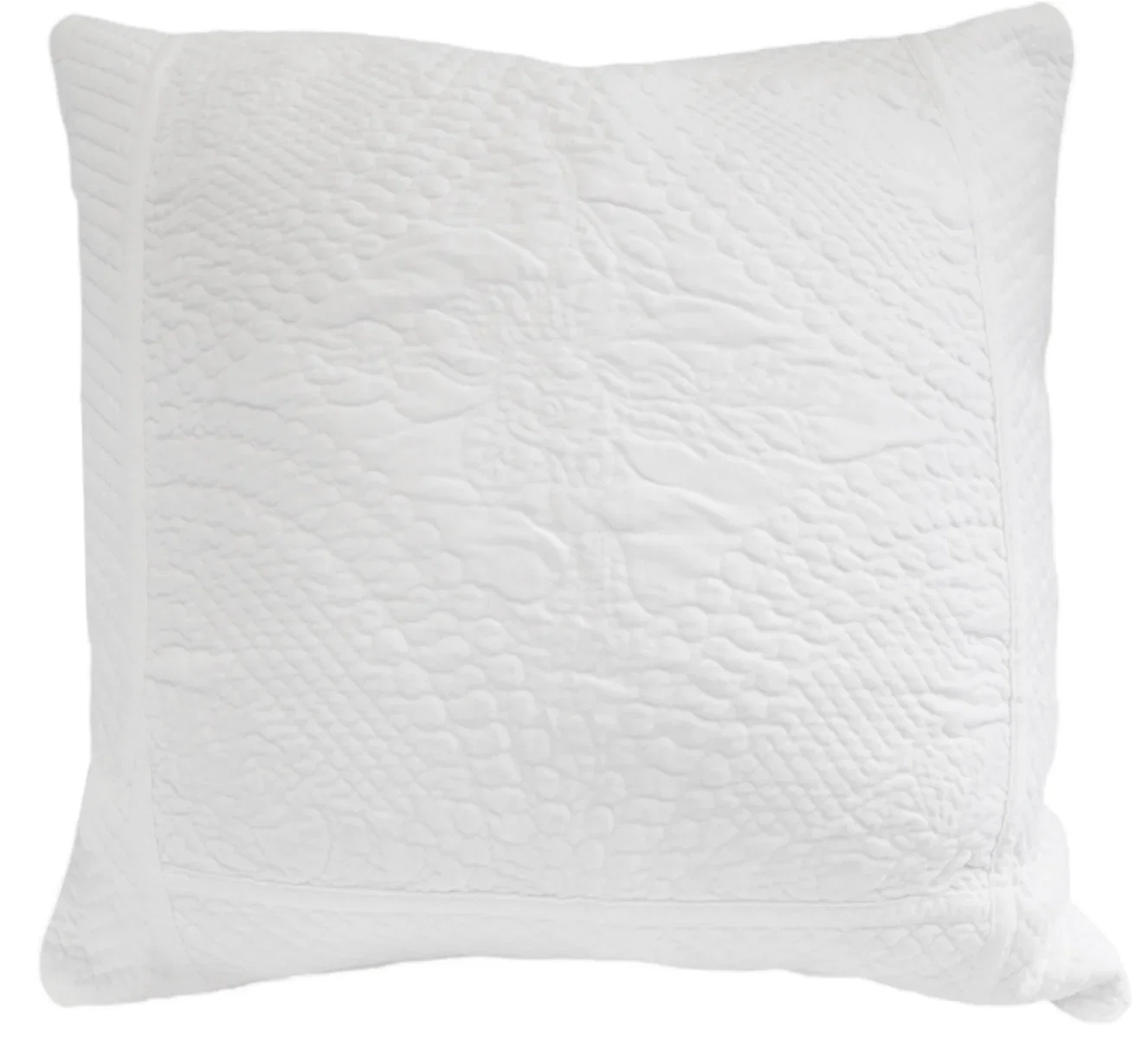 Modern Marseille Large Euro Sham White Carefully Designed