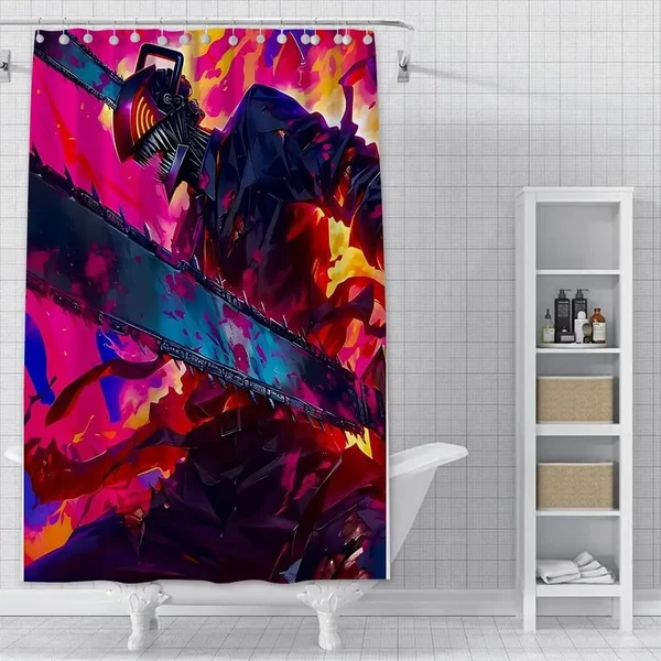 Sophisticated Denji Bath Curtain Dependable