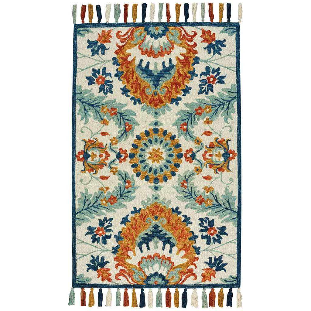 Powerful Gypsy Rug – Manihari Sunset Multi Expertly Made