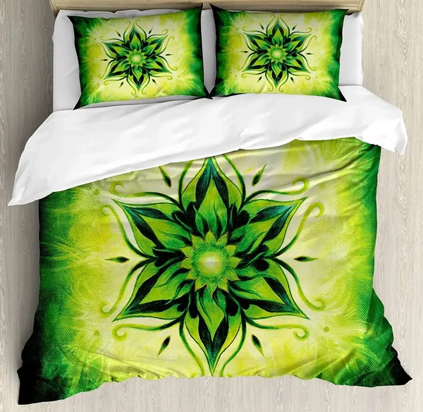 Artisan Psychedelic Lotus Doona Cover Unique