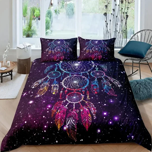 World-Class Galaxy Dreamcatcher Quilt Cover Relaxed