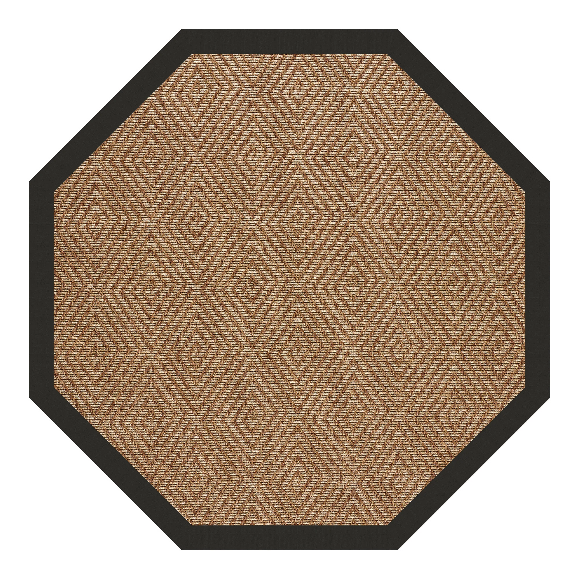 Durable Islamorada Rug – Diamond Canvas Black Premium