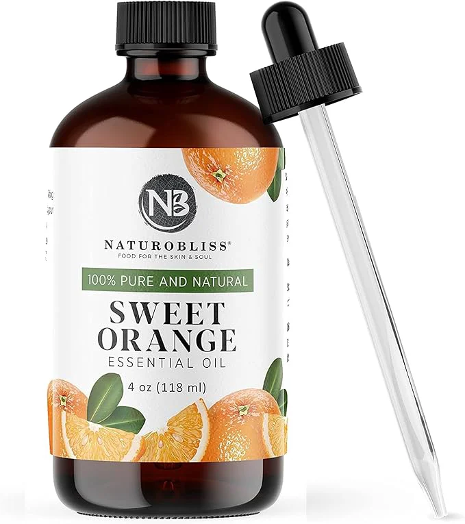 Convenient NaturoBliss Pure Natural Sweet Orange Essential Oil Therapeutic Grade Healthy