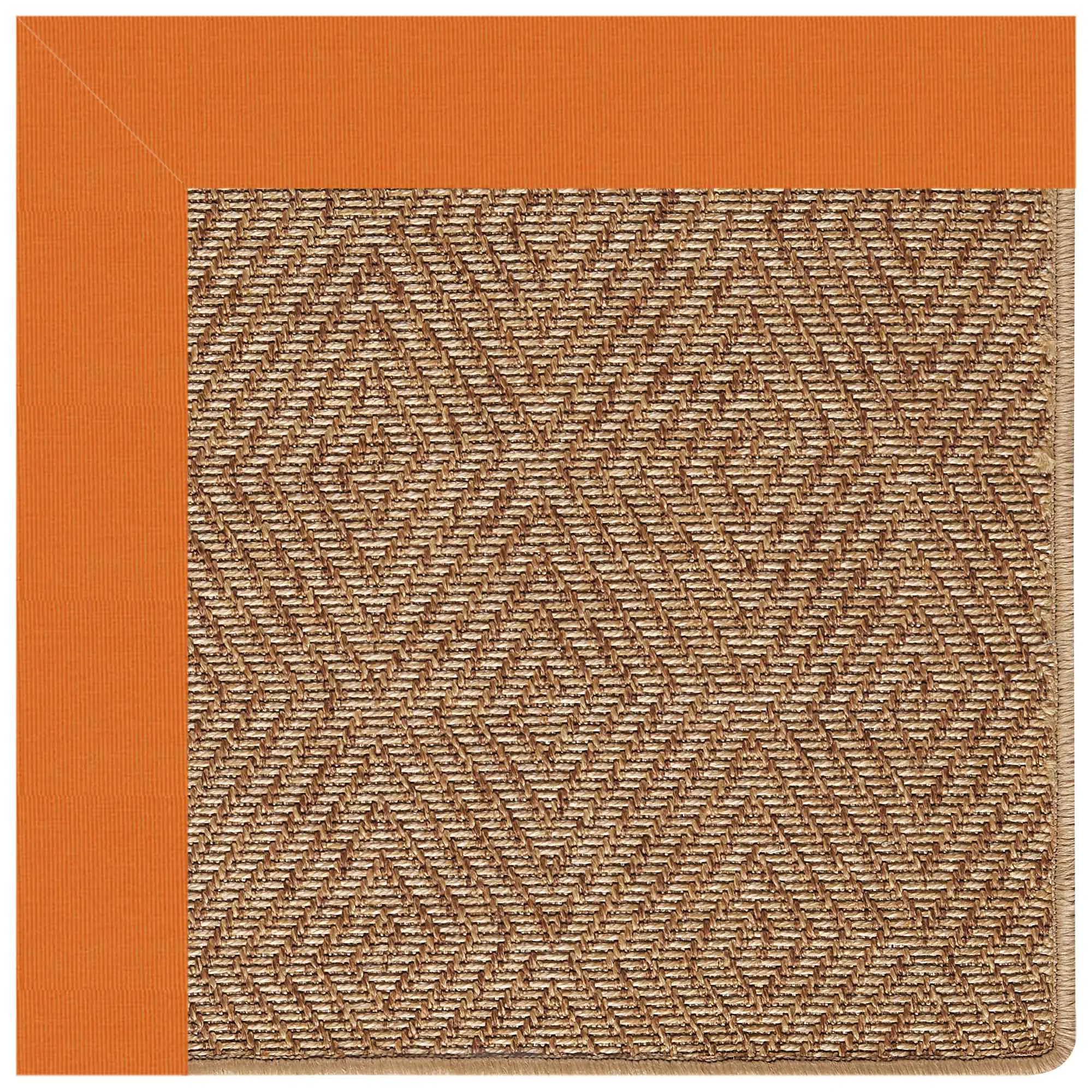 Outstanding Islamorada Rug – Diamond Canvas Tangerine Fine