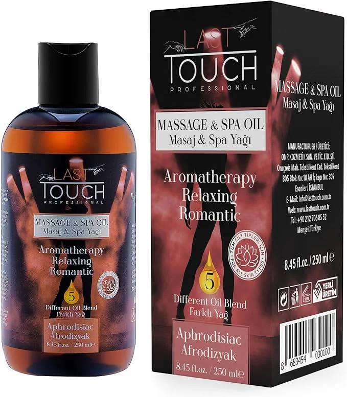 High-Performance Massage Oil for Couples – Sensual and Relaxing Aromatherapy Body Oil – Romantic Enhanced