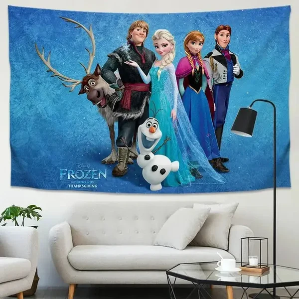 First-Class 3D Frozen Tapestry Refined